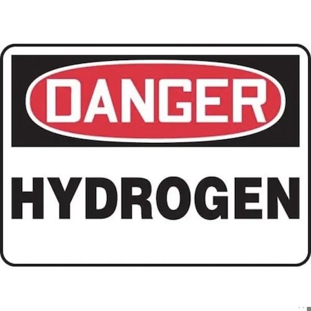 Accuform OSHA DANGER SAFETY SIGN HYDROGEN 7 in FRMCHL176XL